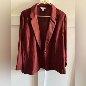 LC Lauren Conrad Deep Rust Blazer NWOT